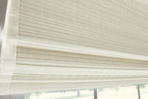 Woven dark window shades - A Modern Window