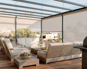 Patio shades from A Modern Window